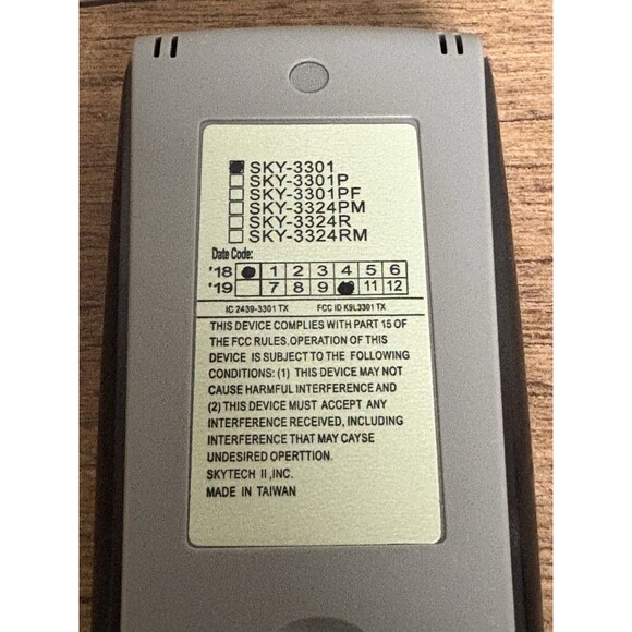 Skytech 3301 Fireplace Remote Control Thermostat Gas & Pellet Stoves Wireless - Picture 7 of 16